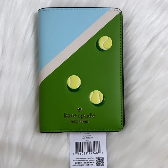 NWT💃Kate Spade Grand Slam Passport Holder - Picture 4 of 4